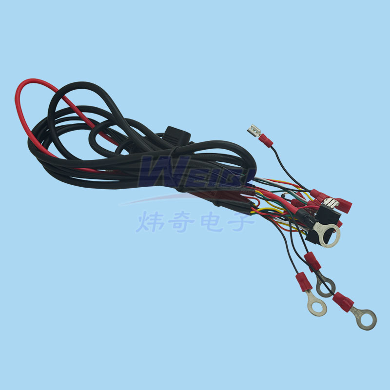 Wiring harness for cars, motorcycles and electric vehicles