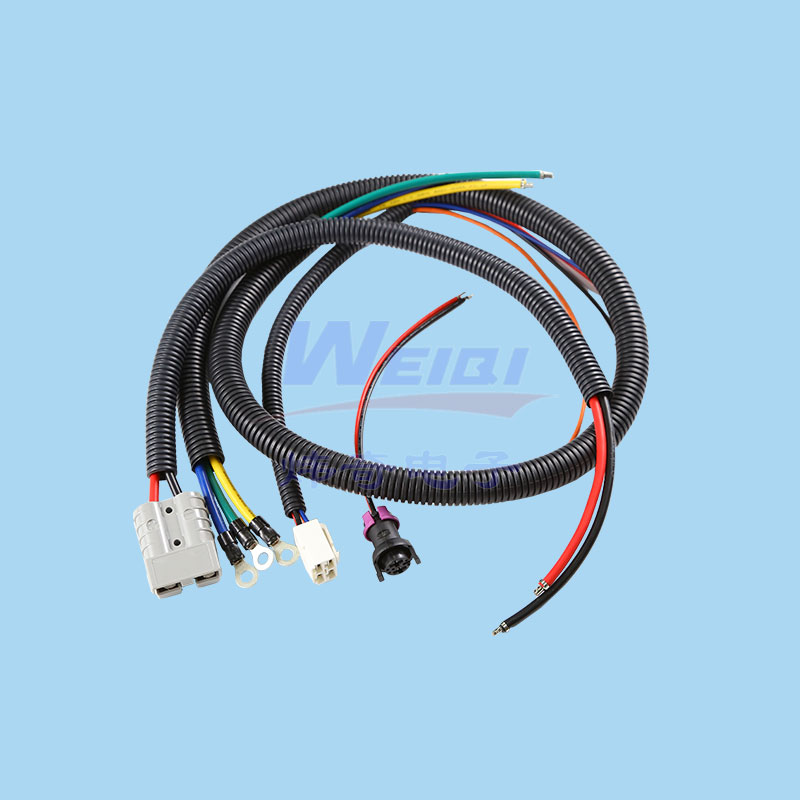 Air conditioning compressor harness