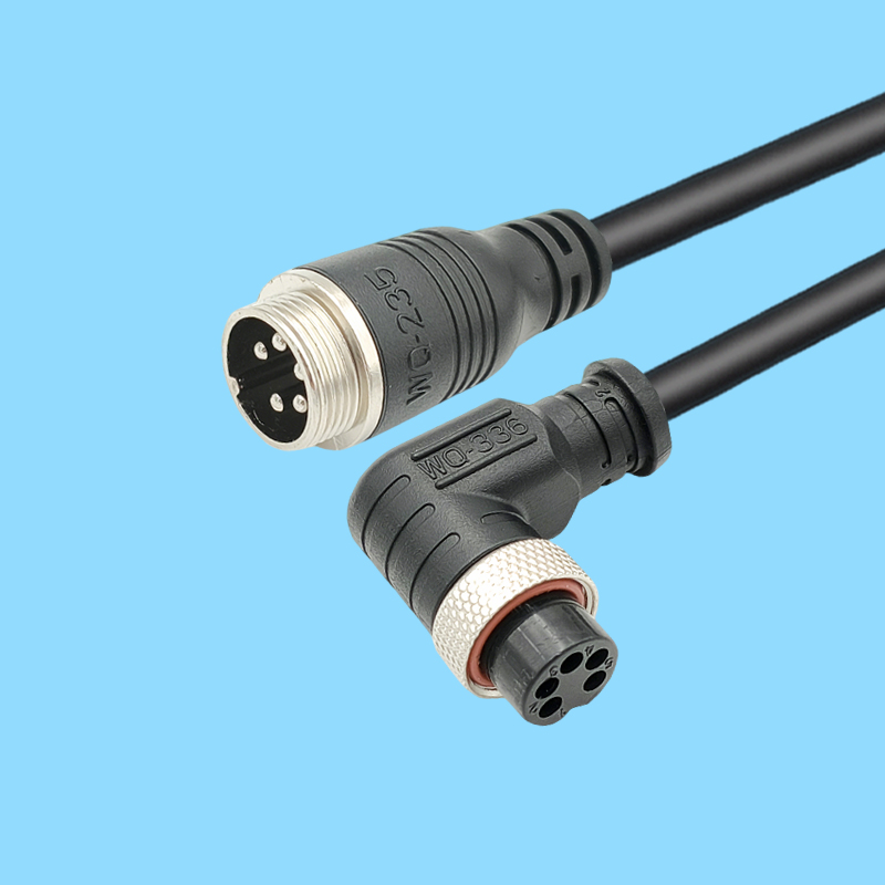 WQ-235 公 WQ-336 母  GX16-5P 航空插头