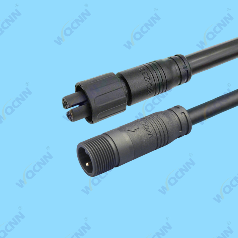 WQ-236  WQ-237 M15-4P 公母防水插头