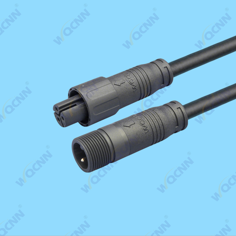 WQ-236  WQ-237 M15-4P 公母防水插头