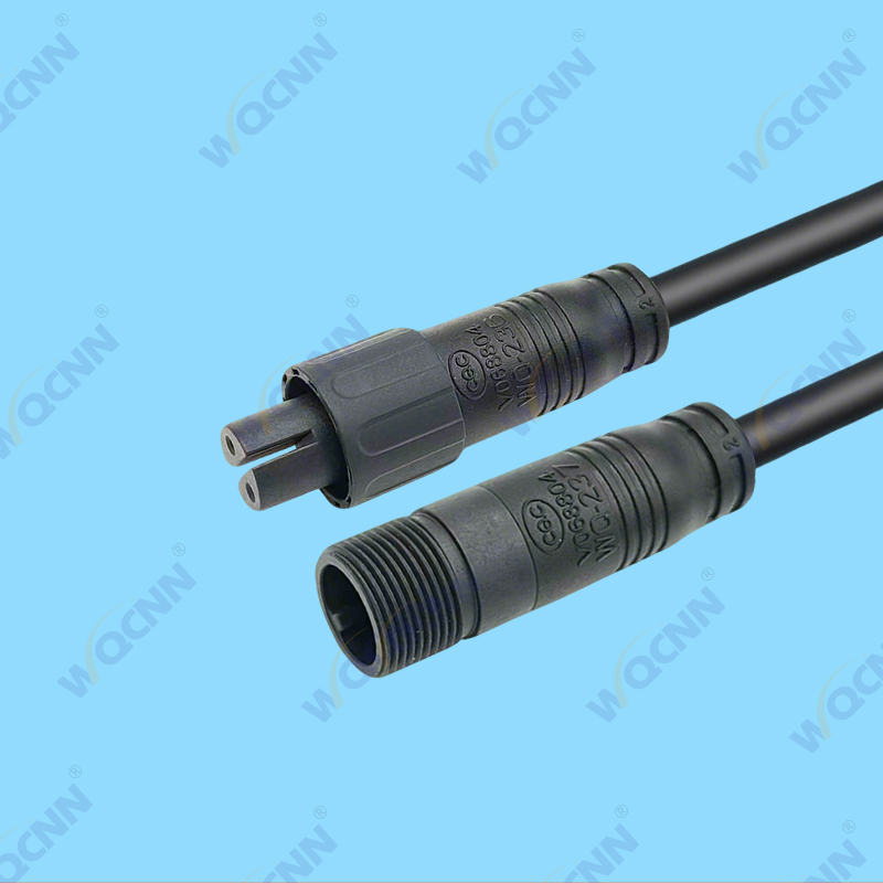 WQ-236  WQ-237 M15-4P 公母防水插头