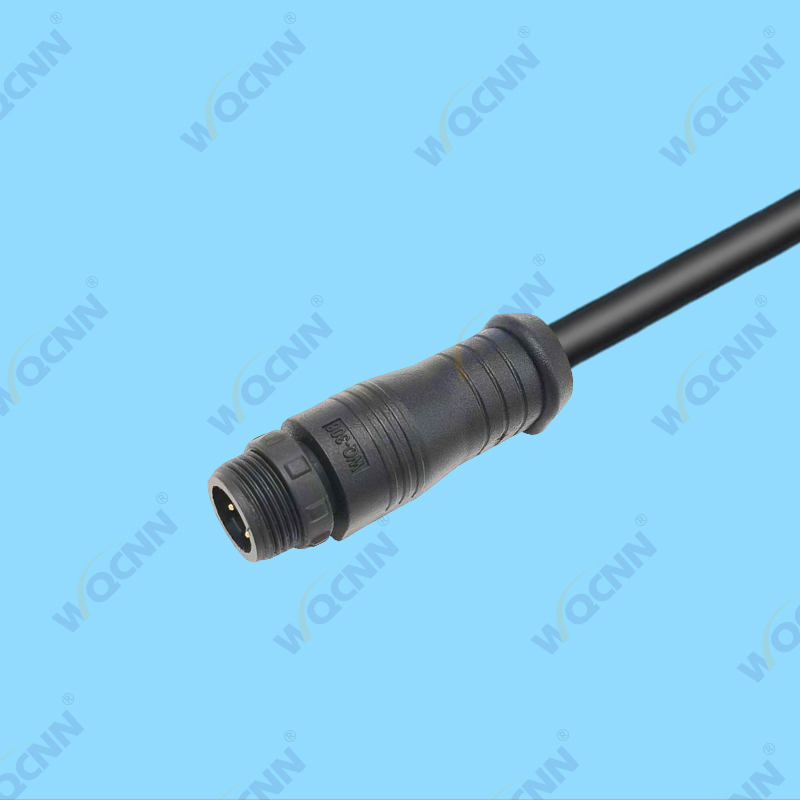 WQ-308  M13-6P 公母防水插头