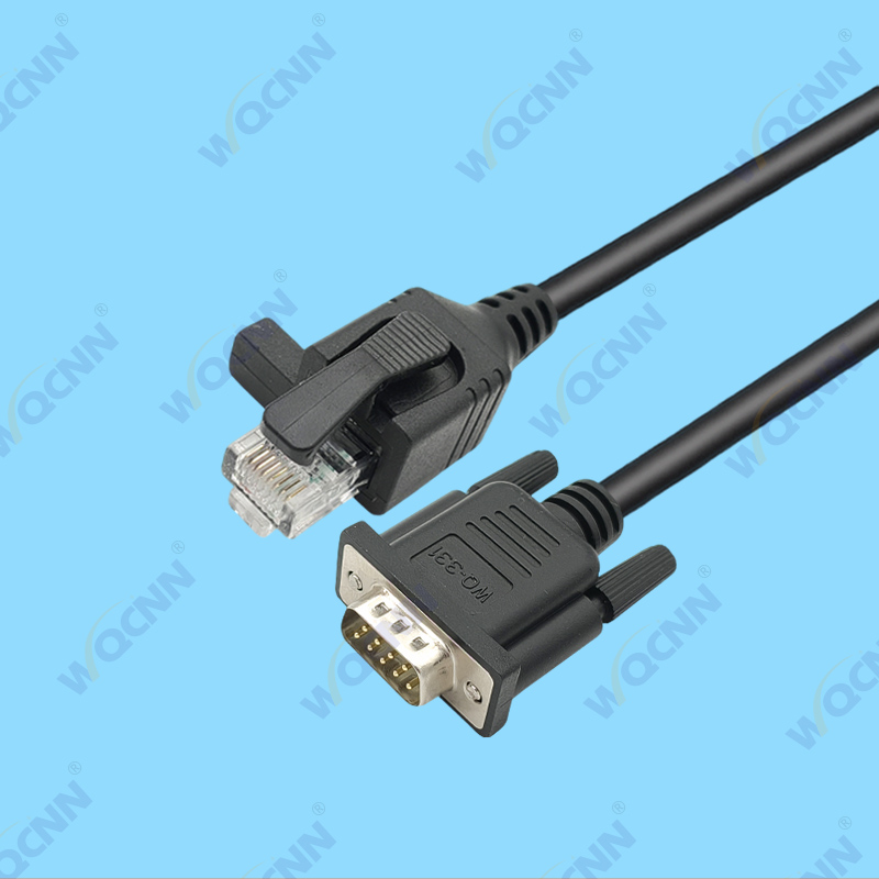 WQ-330  RJ45-8P8C WQ-331 DB-9P 公头