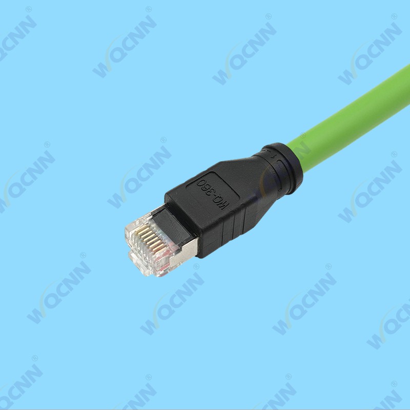 WQ-360 RJ45-8P8C  水晶公（屏蔽+非屏蔽）