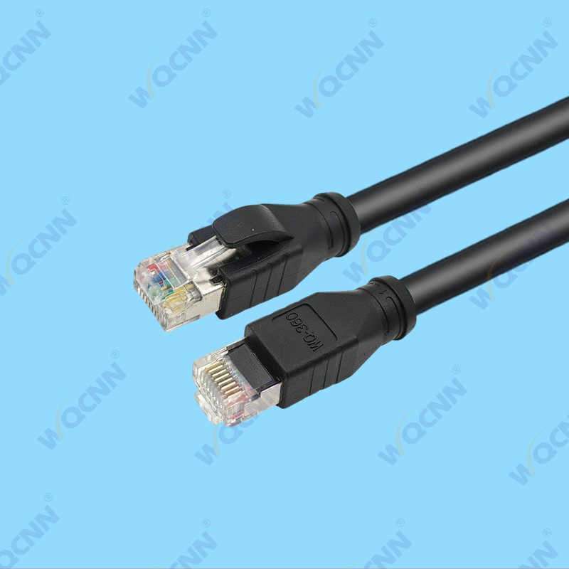 WQ-360 RJ45-8P8C  水晶公（屏蔽+非屏蔽）