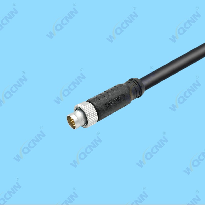 WQ-385 公 M8-11P  防水插头